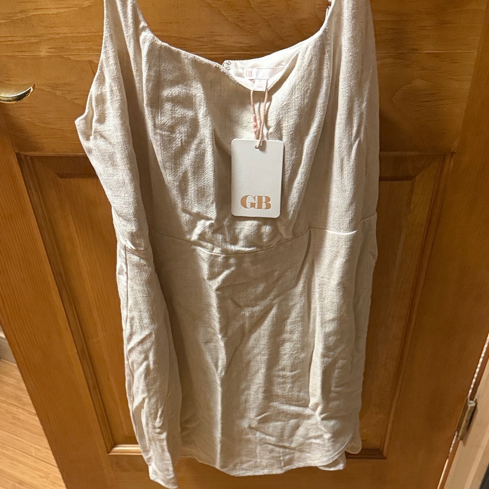 Gianni Bini Ivory Textured Dress